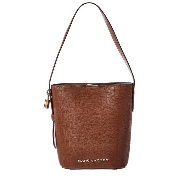 Marc Jacobs Handbags - Marc Jacobs Leather Bucket Bag, Brown